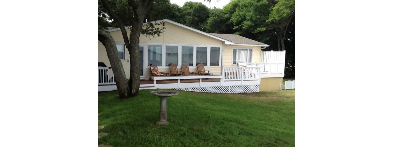 Great Trex deck on the Sound