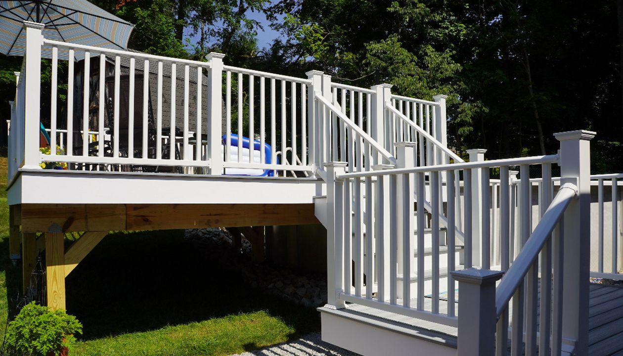 Multitier Pool Steps