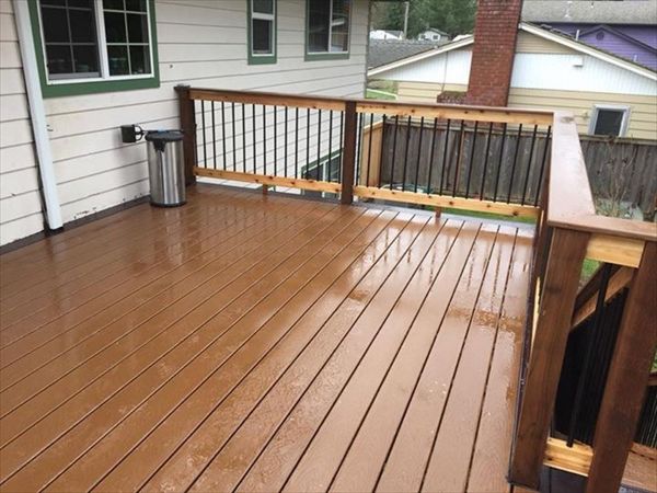 Trex Saddle Decking
