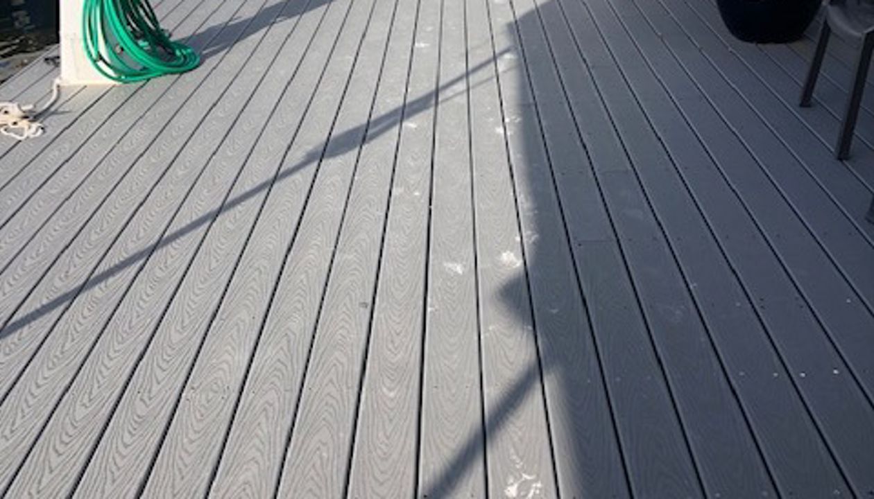 Trex Decking at the Pilot House Restaurant