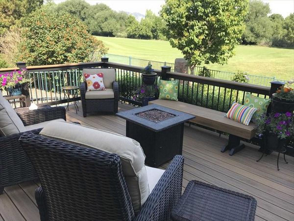 Arvada. CO Trex Havana Gold Deck