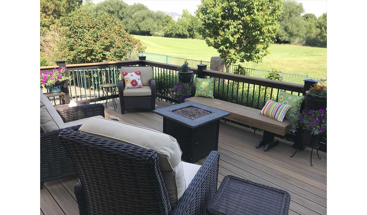 Arvada. CO Trex Havana Gold Deck