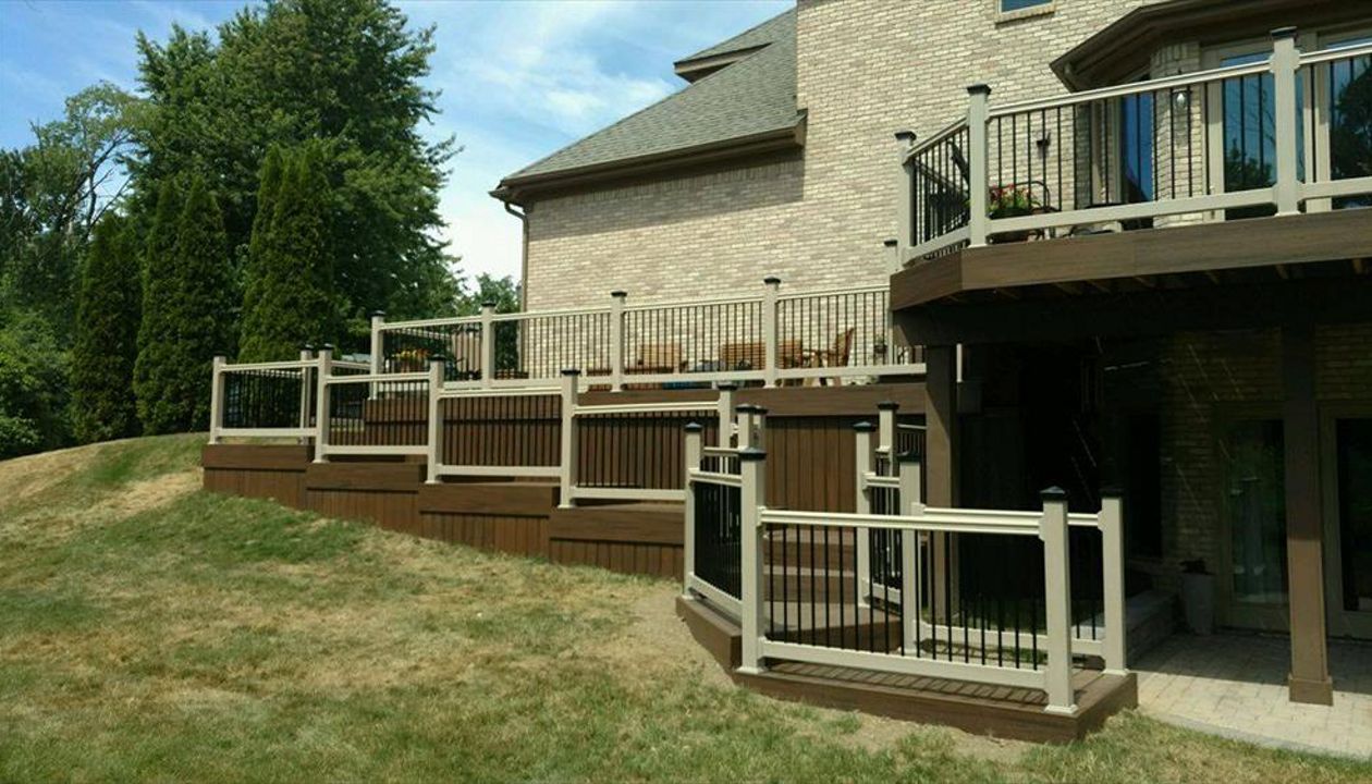 Trex Transcend decking, Grand Balnc Spiced Rum