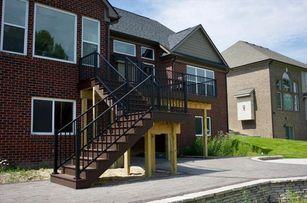 Custom Trex composite deck