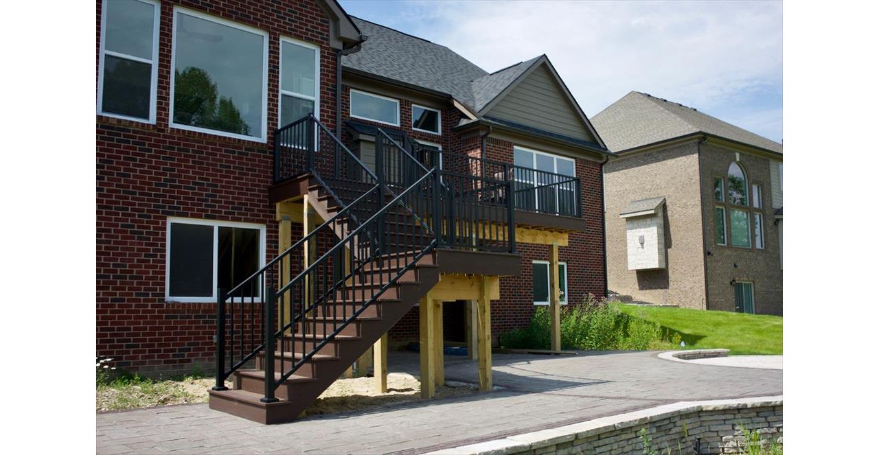 Custom Trex composite deck