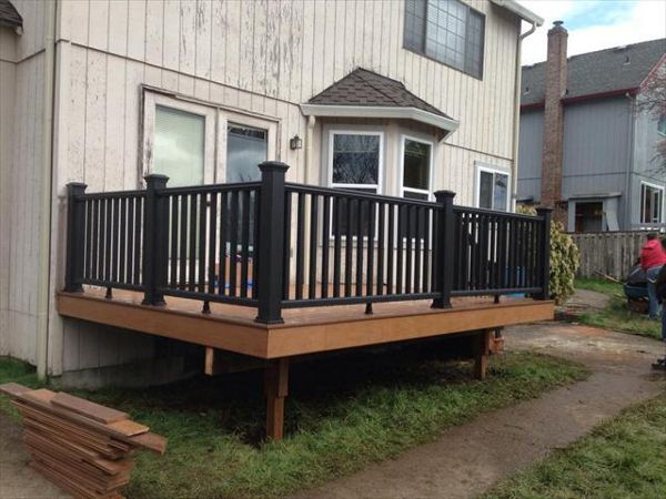 Black Transcend Crown Railing