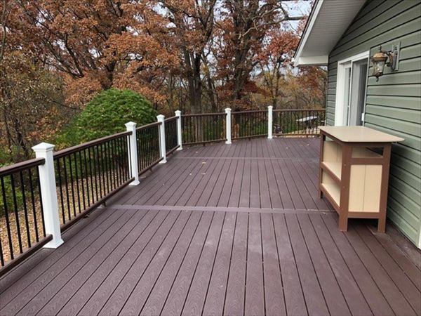 Trex Transcend decking and railing