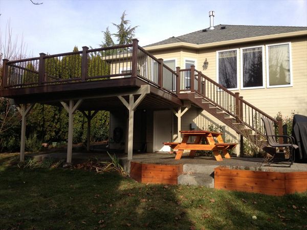Trasend Rope Swing and Vintage Lantern accent Medford, Or. Reuse framing