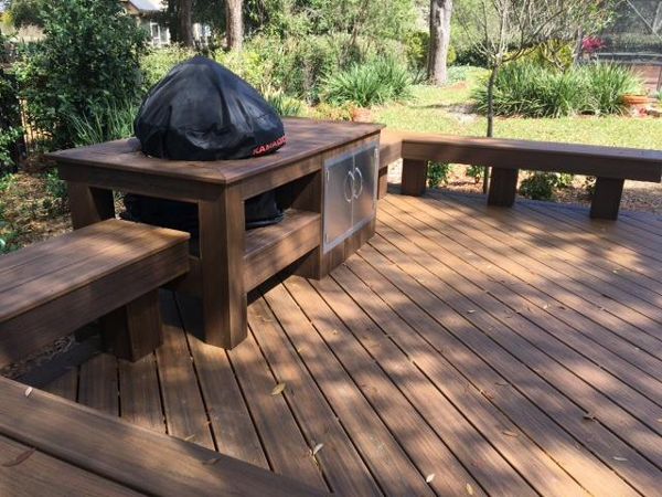 Havana Gold and Lava Rock Deck in Green Cove Springs, FL