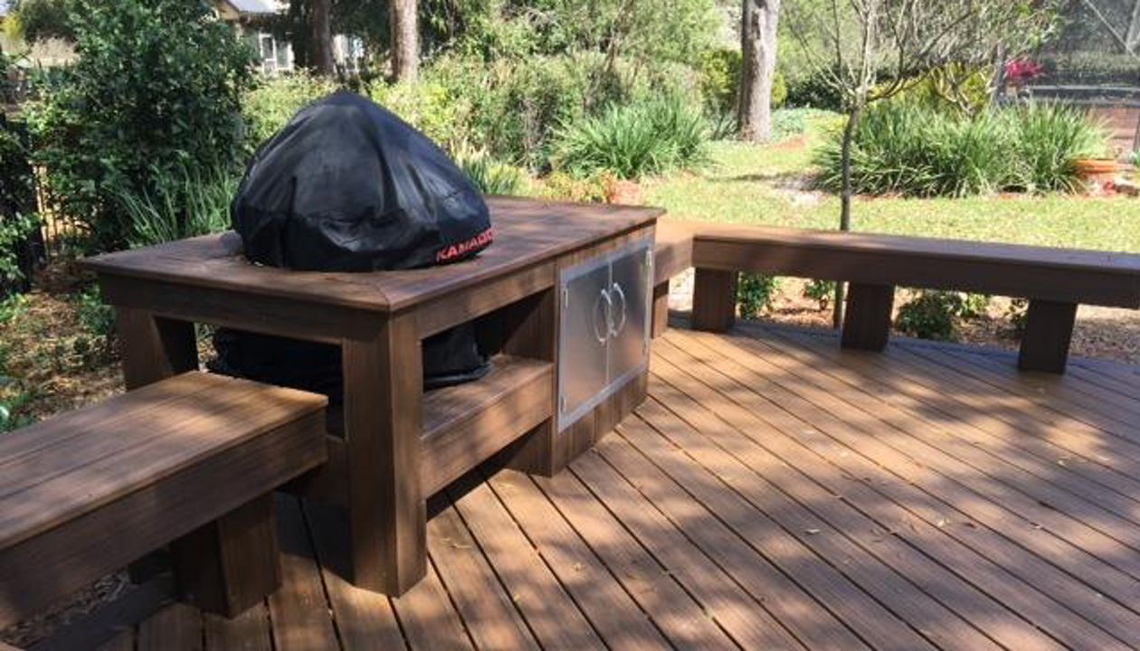 Havana Gold and Lava Rock Deck in Green Cove Springs, FL