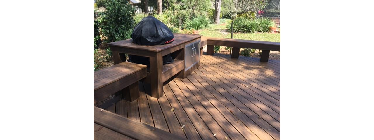 Havana Gold and Lava Rock Deck in Green Cove Springs, FL