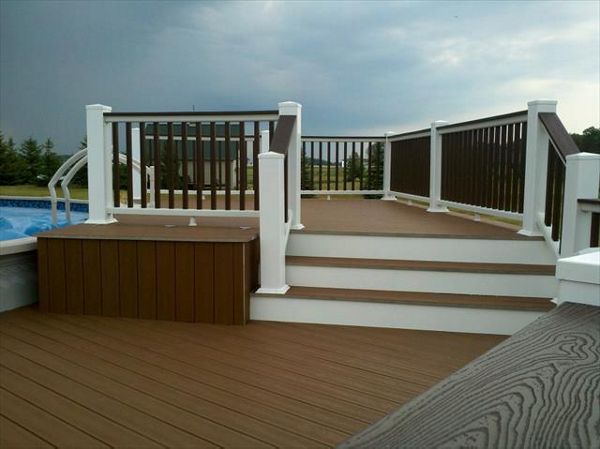 Trex composite decking and railing