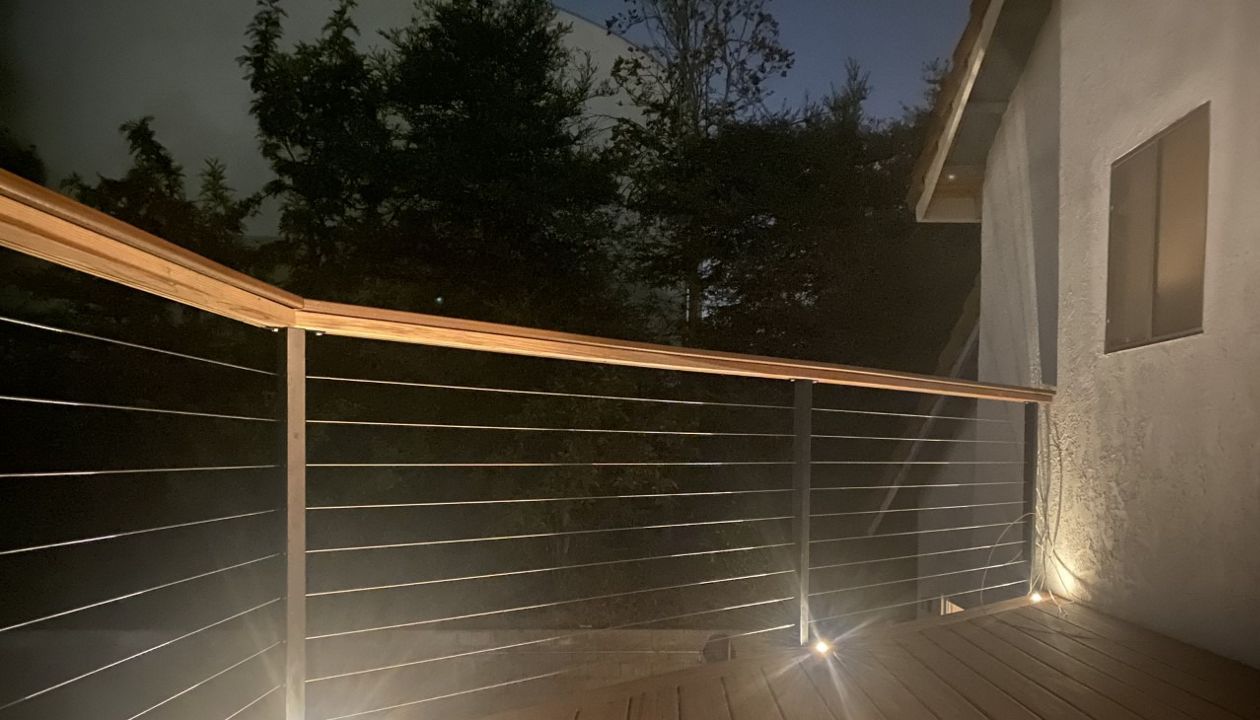 trex deck trex low voltage flush deck lights