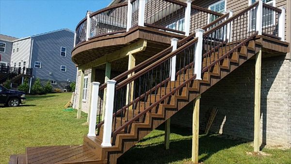 Fantastic Curved Transcend Railing