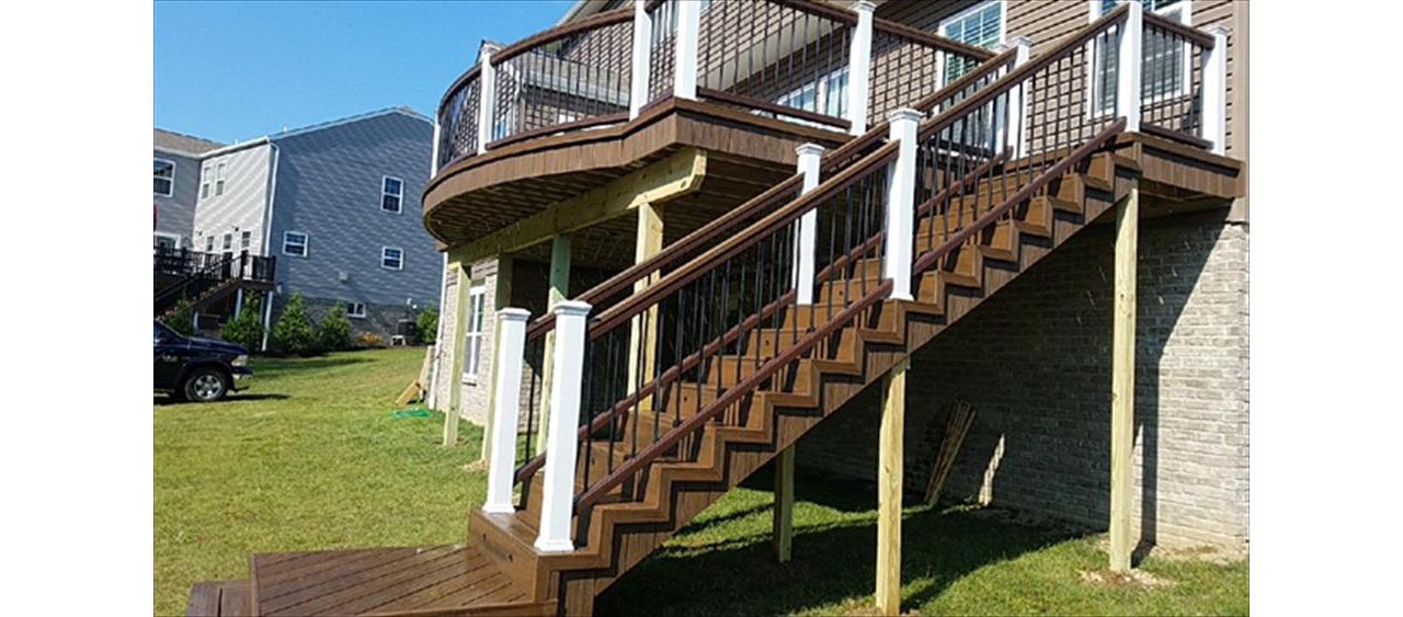 Fantastic Curved Transcend Railing