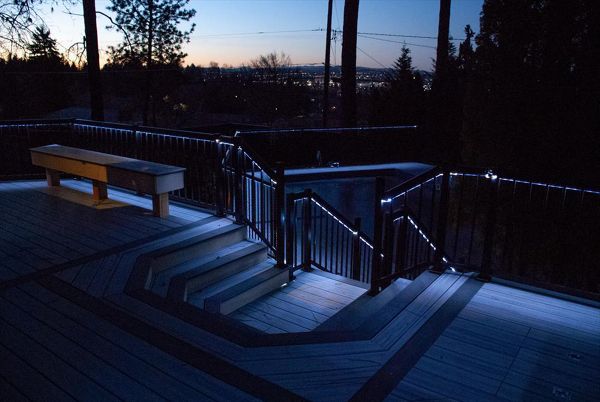 View of the Horizon, Foggy Wharf Trex Boards