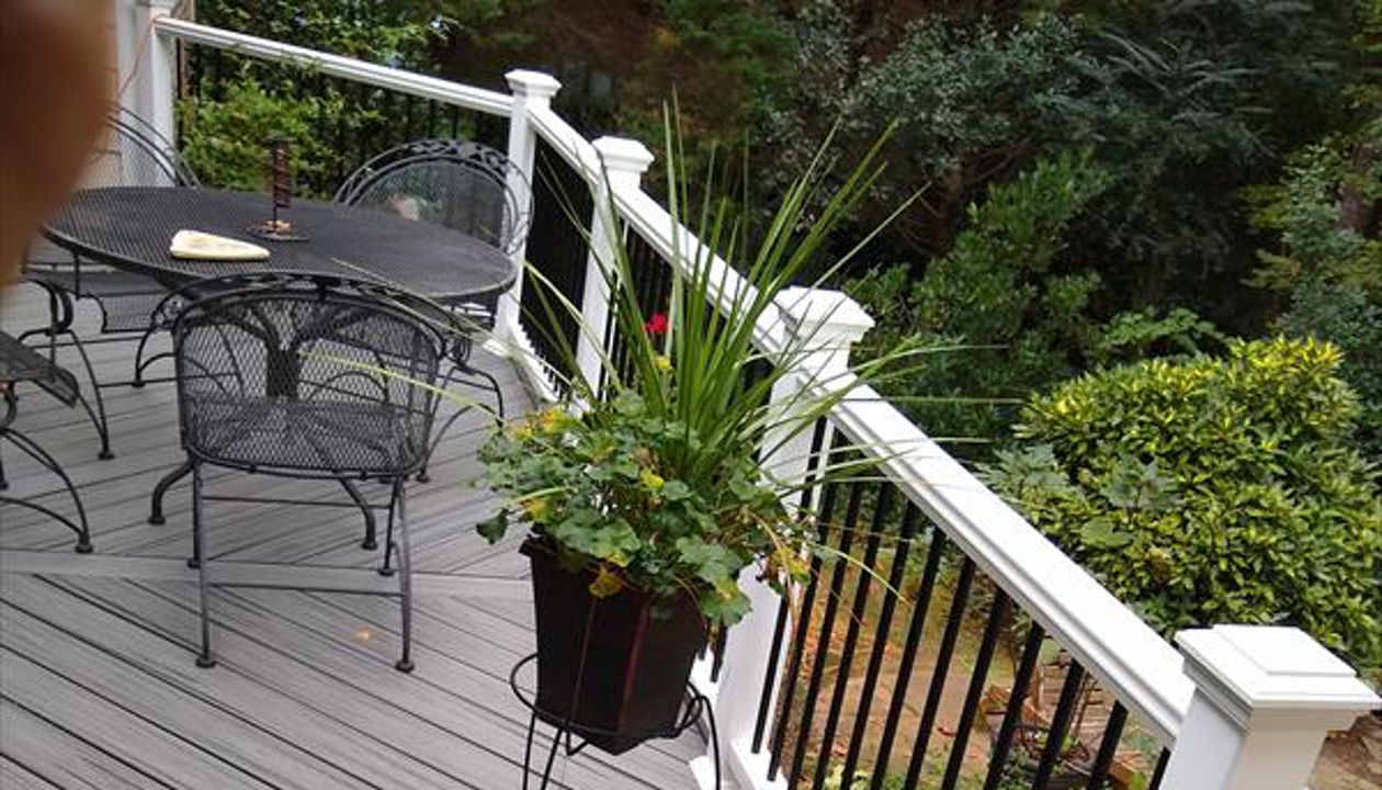 Island Mist with Transcend Railing