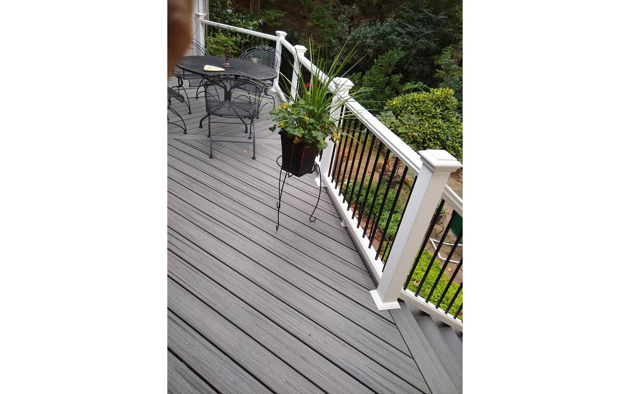 Island Mist with Transcend Railing