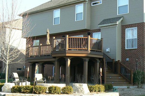 Trex Transcend Treehouse with VintageLatern Rochesterhills Mi