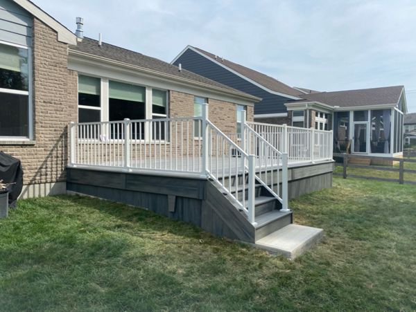 2022 Trex Deck and Railing Project in Loveland Ohio