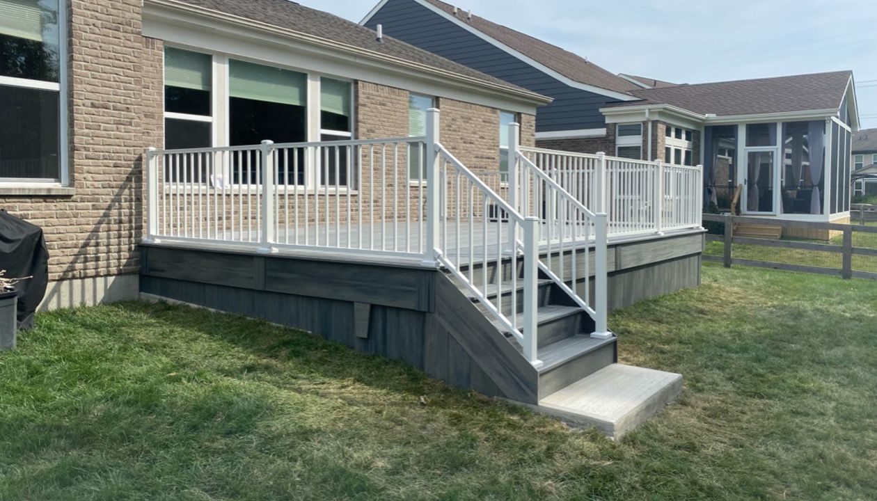 2022 Trex Deck and Railing Project in Loveland Ohio