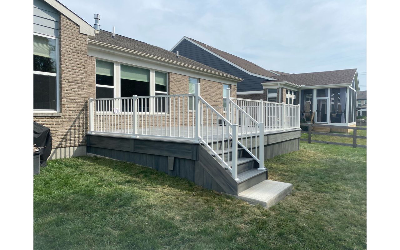 2022 Trex Deck and Railing Project in Loveland Ohio