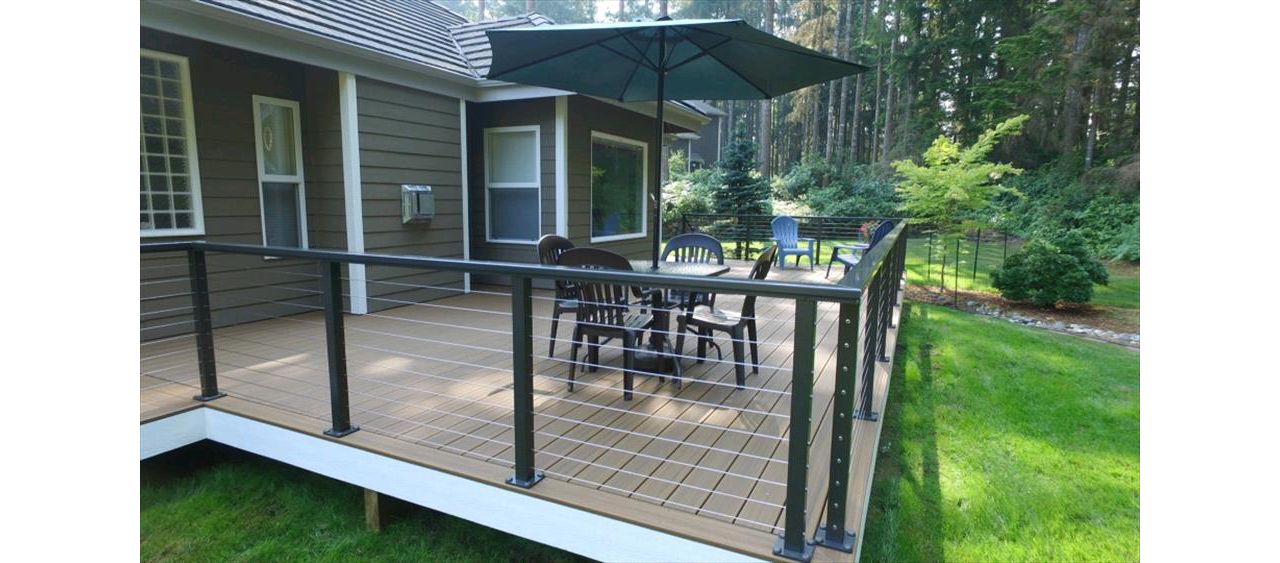 Trex decking and railing Port Orchard, WA