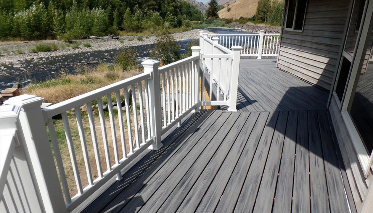 Island Mist with Select Railing
