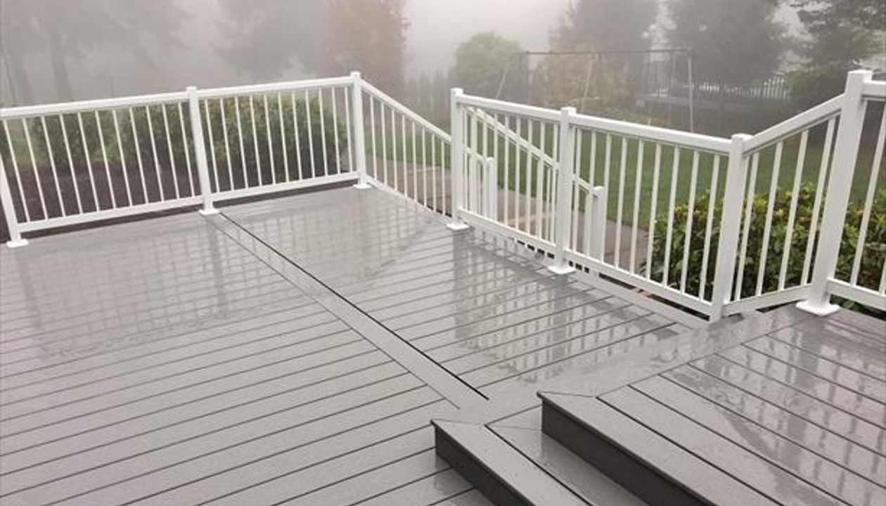 Trex Portland, Oregon Pebble Grey Decking