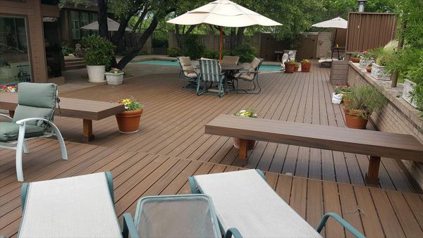 Rooftop Trex Pool Deck