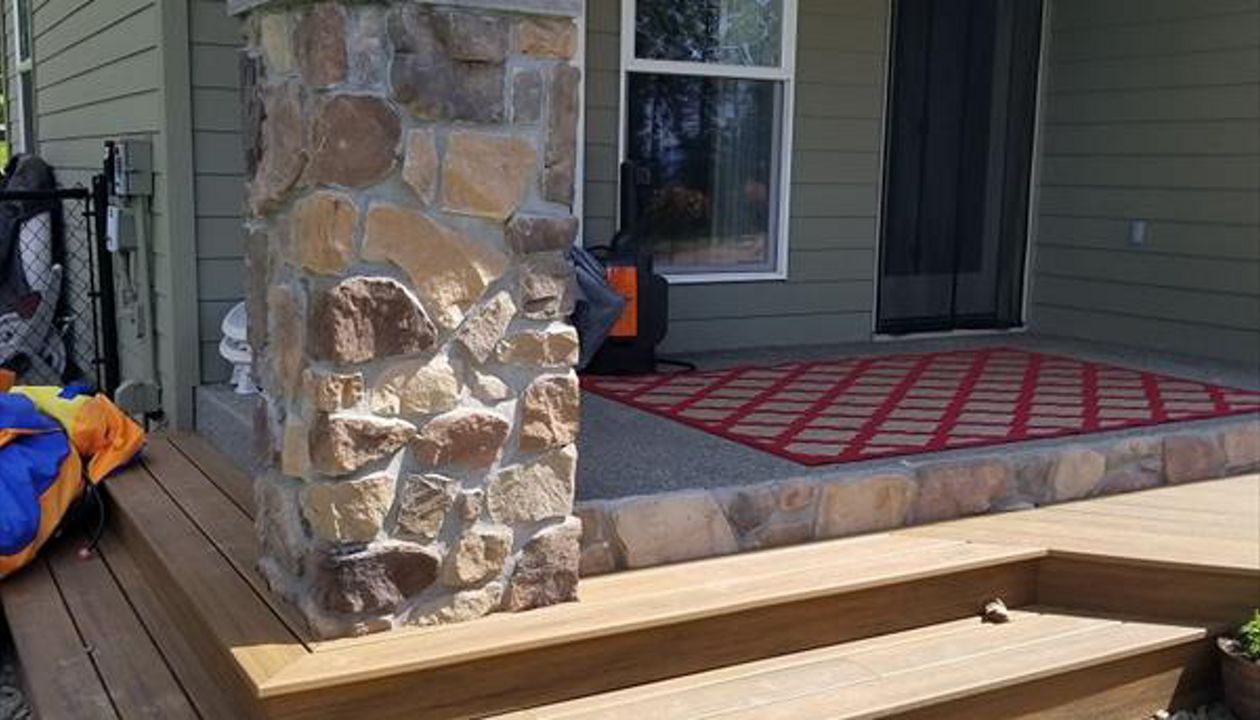 Cle Elum, WA Trex Deck