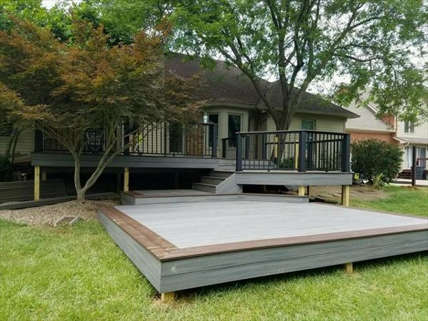 Trex Transcend Island Mist w/Top Rail Cap