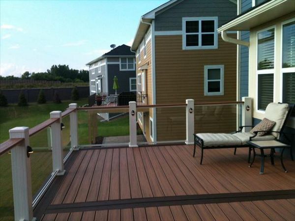 Trex Transcends Tiki Torch Decking - Chanhassen, MN