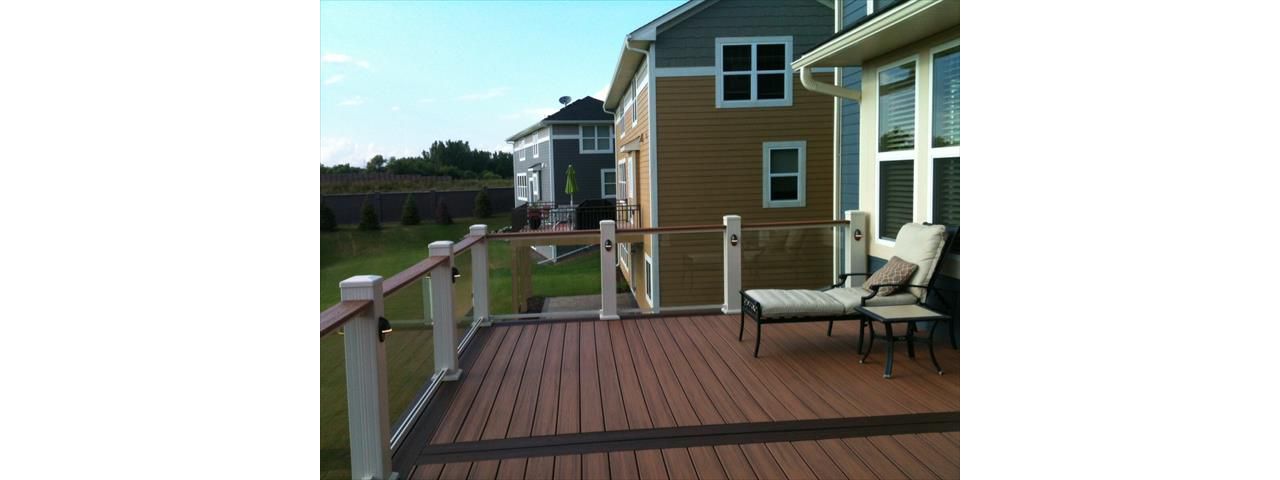 Trex Transcends Tiki Torch Decking - Chanhassen, MN