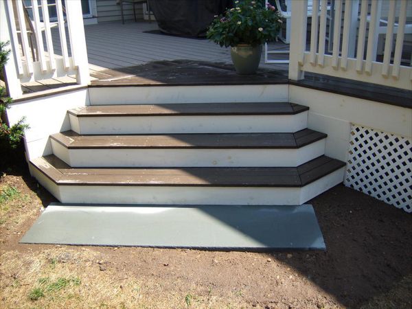 custom stairs at customers request