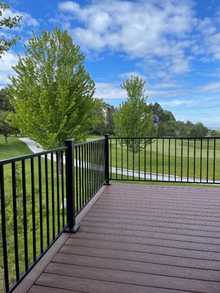 Crane Creek Golf Course Deck