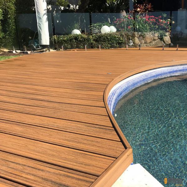 Havana Gold Trex Decking cut to suit whatever the area