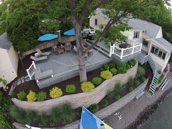 Island Mist decking - Keuka Park, NY