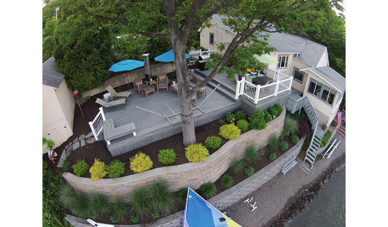 Island Mist decking - Keuka Park, NY
