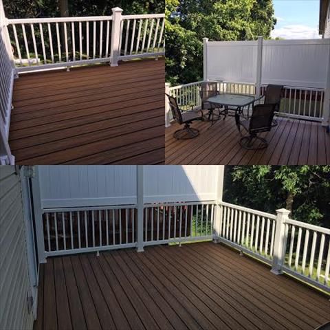 Trex Transcend Havana Gold, Select Railings