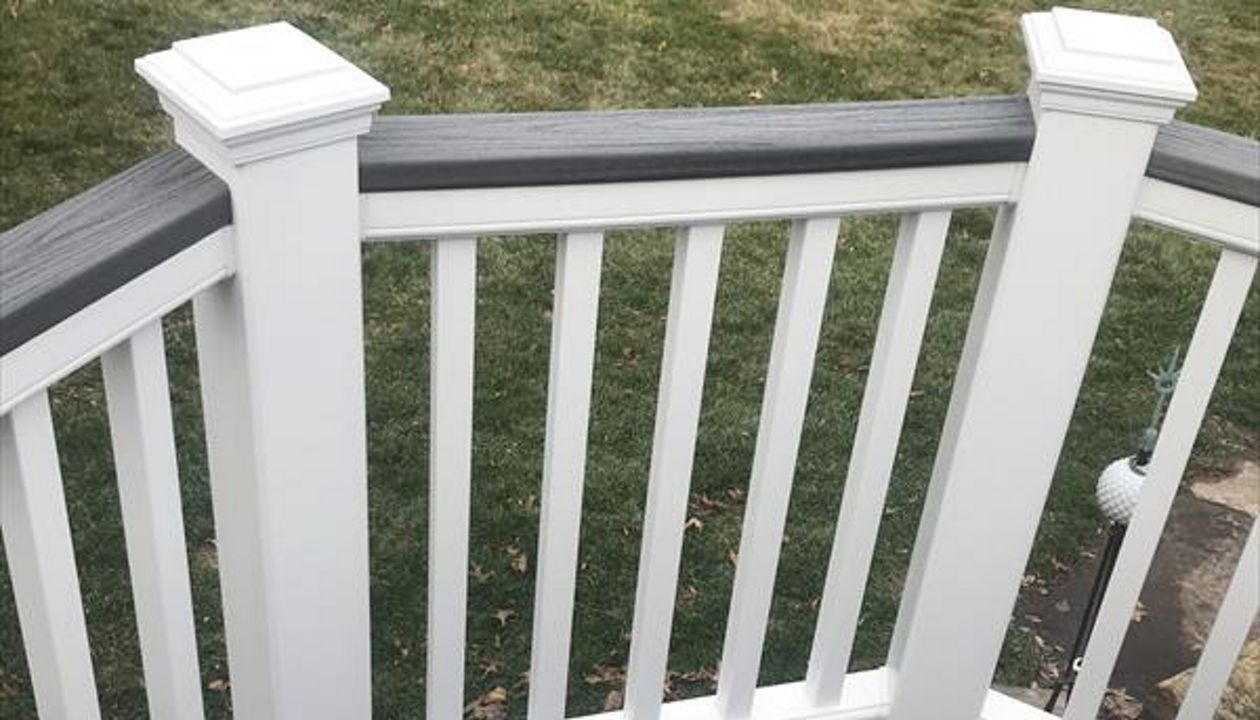 White rail with Island mist ledge