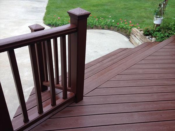 Trex Transcend Fire Pit Railing