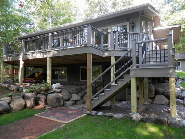 Trex Transcend composite deck, WI