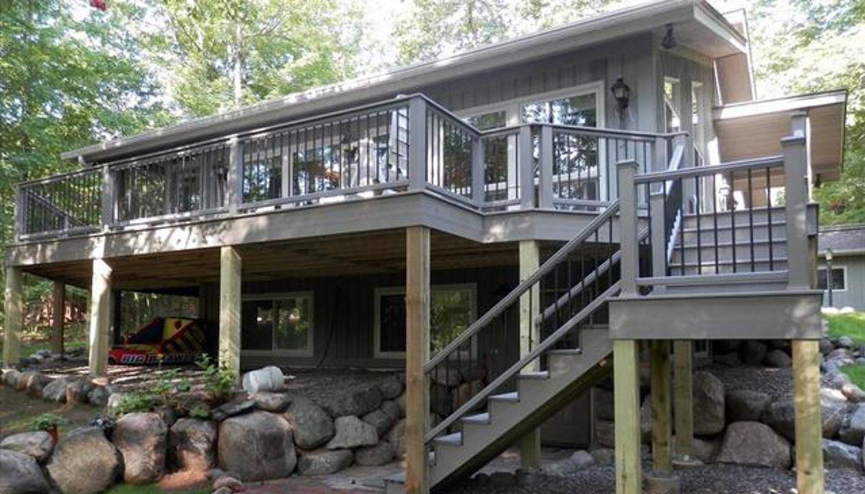 Trex Transcend composite deck, WI