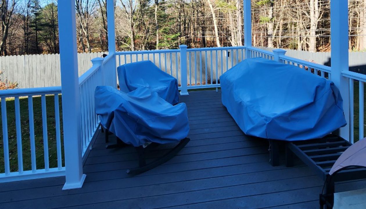 Pebble Grey Deck & Pergola Extension