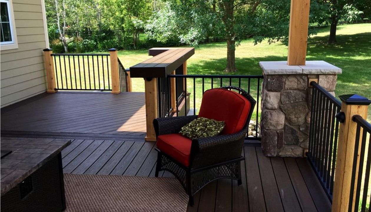 Trex Transcend Deck and Open Porch, Johnston
