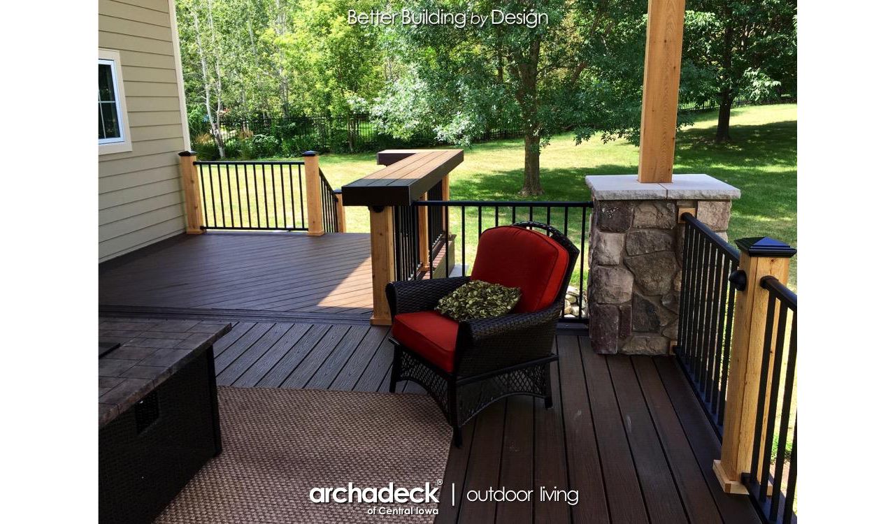 Trex Transcend Deck and Open Porch, Johnston