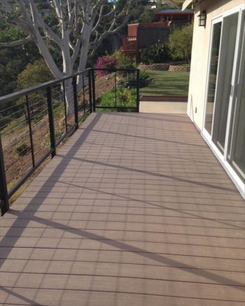 Trex Composite Deck Outdoor Living Southern California Beach