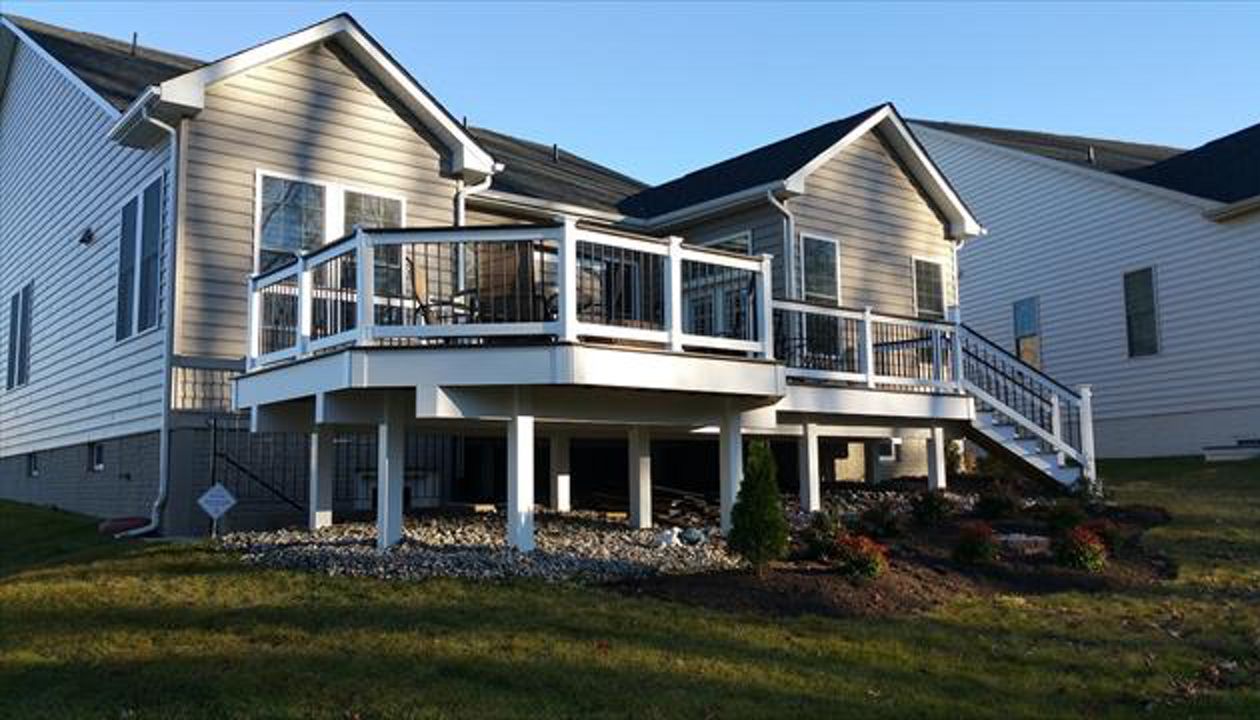 Trex Transcend Spiced Rum and Havana Gold mix in Waverly Woods Subdivision