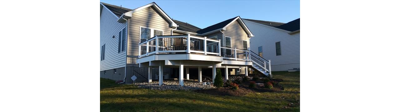 Trex Transcend Spiced Rum and Havana Gold mix in Waverly Woods Subdivision